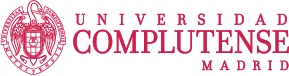 Universidad Complutense, logo lateral rojo