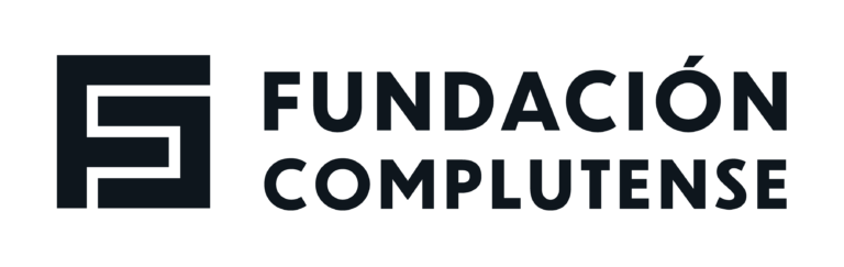 Fundación Complutense, logo alineado izquierda negro
